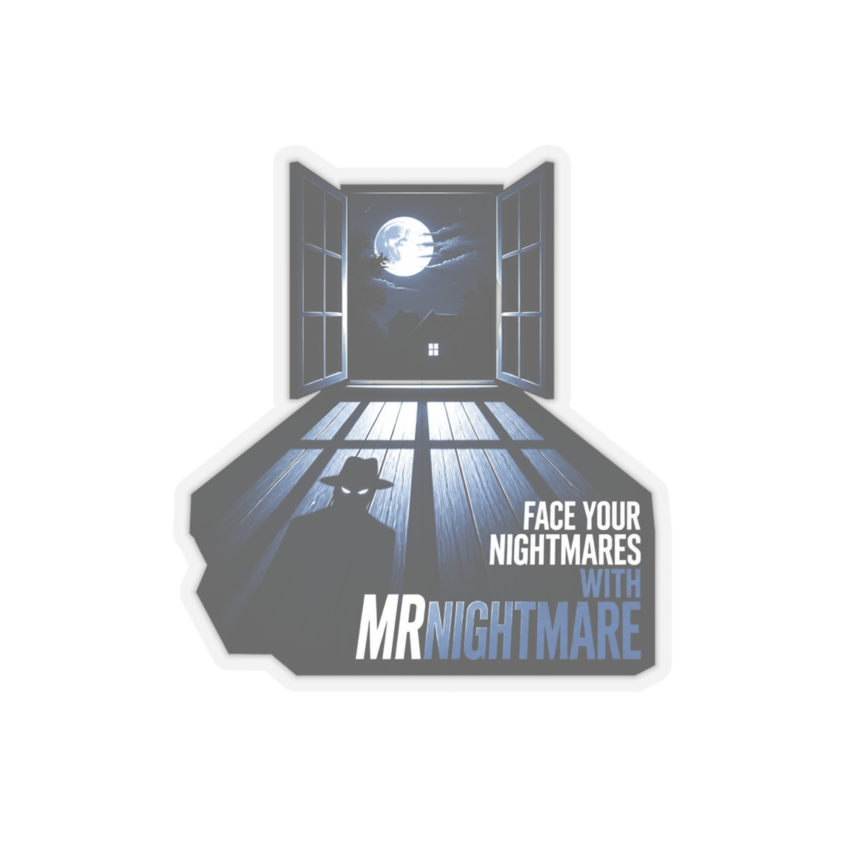 MrNightmare "Face Your Nightmares with MrNightmare" Sticker