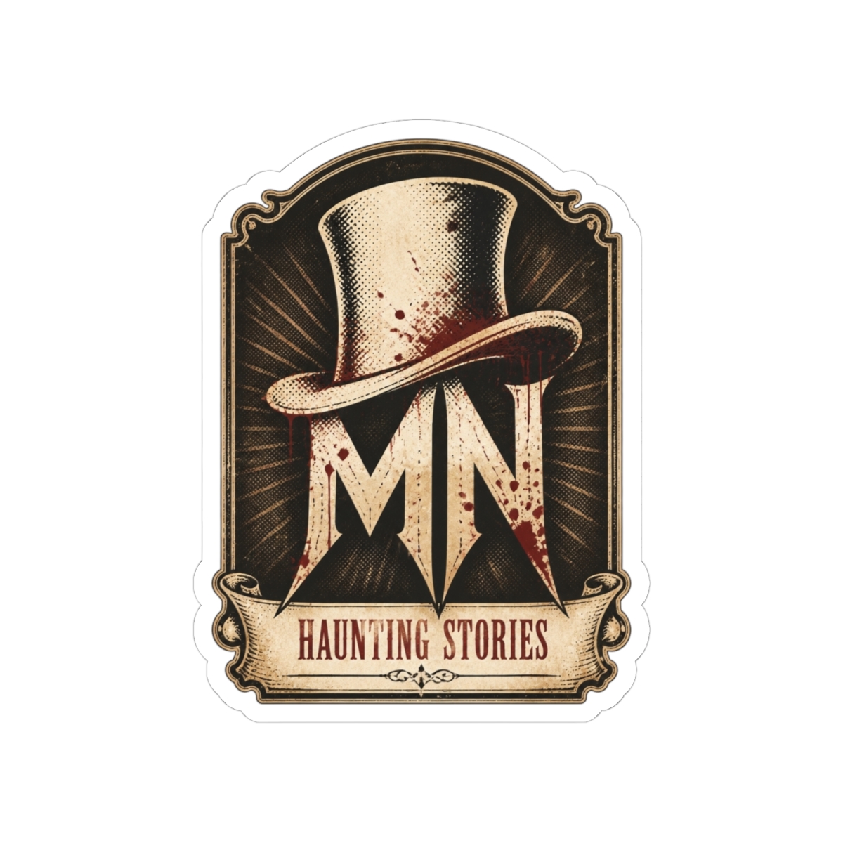 MrNightmare "Haunting Stories" Sticker