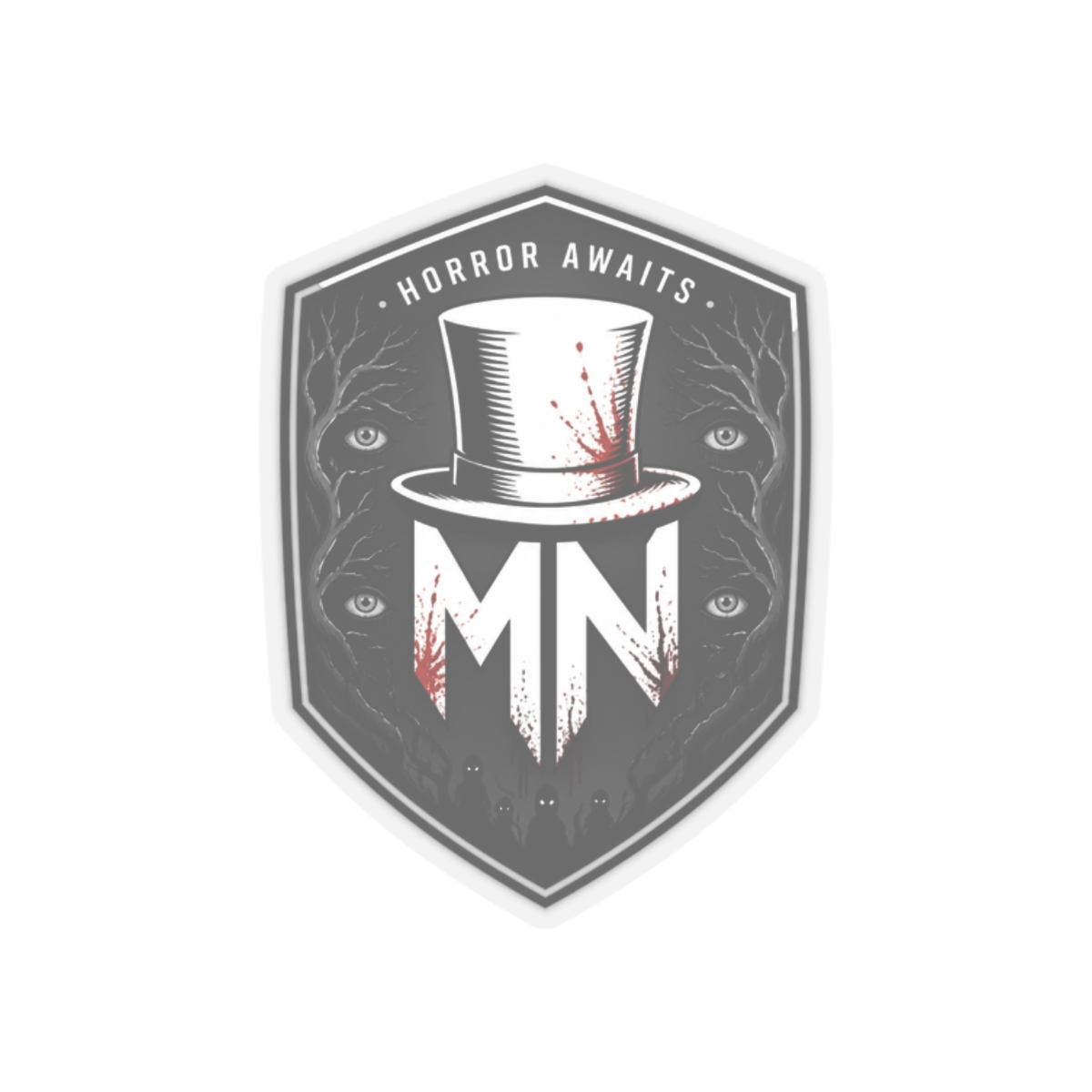 MrNightmare "Horror Awaits" Sticker